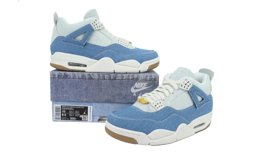 Air Jordan 4 Retro TEX 'Worn Blue Denim' IB6716-100