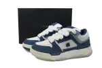 AMIRI MA-1 Leather Denim Blue