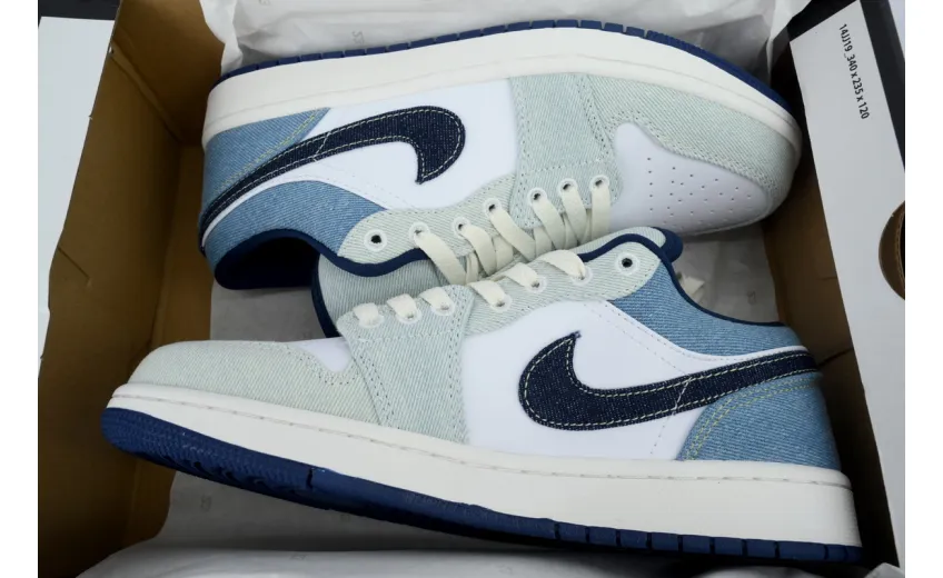  Jordan 1 Low SEDenim Star Blue  IH0648-141