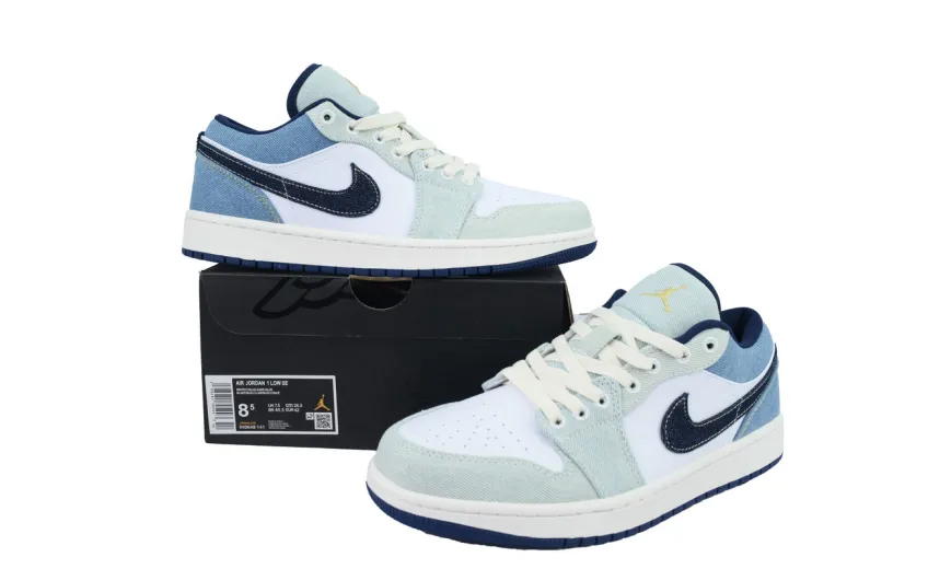  Jordan 1 Low SEDenim Star Blue  IH0648-141