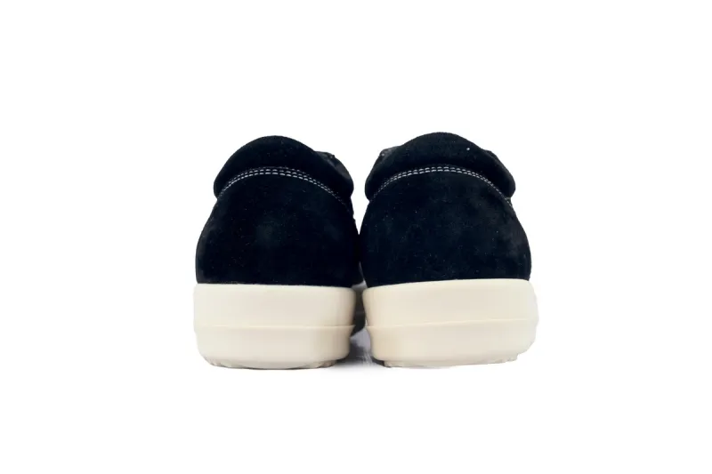 Rick Owens DRKSHDW Vintage Sneaks Black Milk White