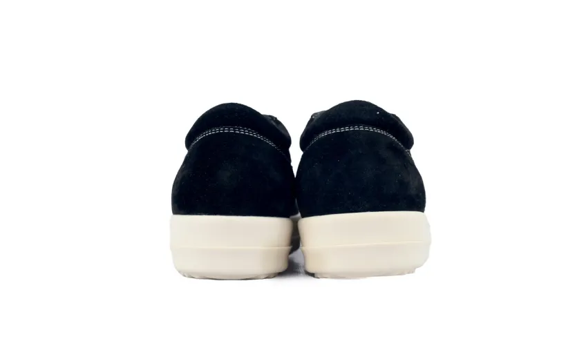 Rick Owens DRKSHDW Vintage Sneaks Black Milk White