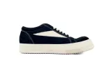 Rick Owens DRKSHDW Vintage Sneaks Black Milk White
