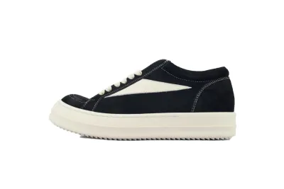Rick Owens DRKSHDW Vintage Sneaks Black Milk White 01