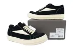 Rick Owens DRKSHDW Vintage Sneaks Black Milk White