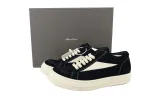 Rick Owens DRKSHDW Vintage Sneaks Black Milk White