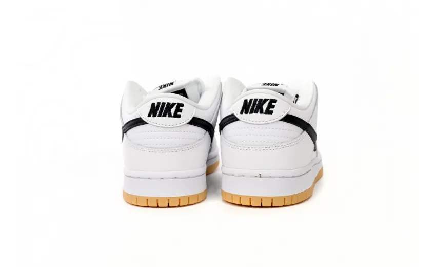 fake dunk low pro white gum