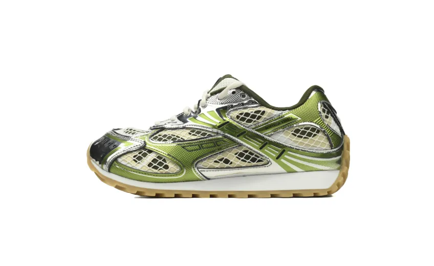 Bottega Veneta Orbit Mud White