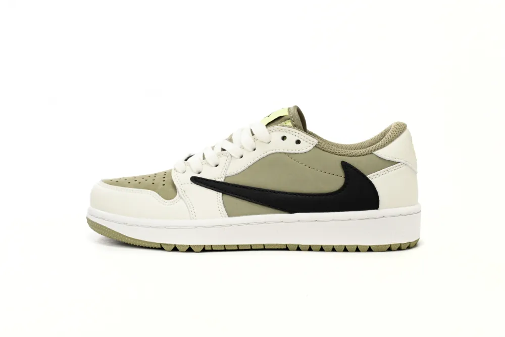 Travis Scott x Air Jordan 1 Low Golf 'Neutral Olive'