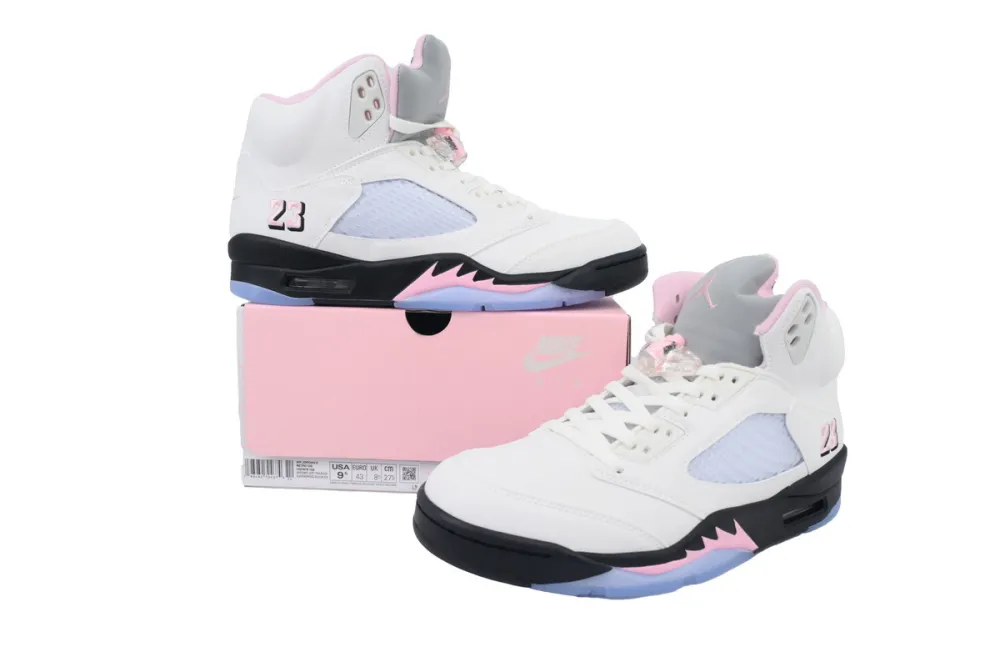 fake jordan 5 medium soft pink