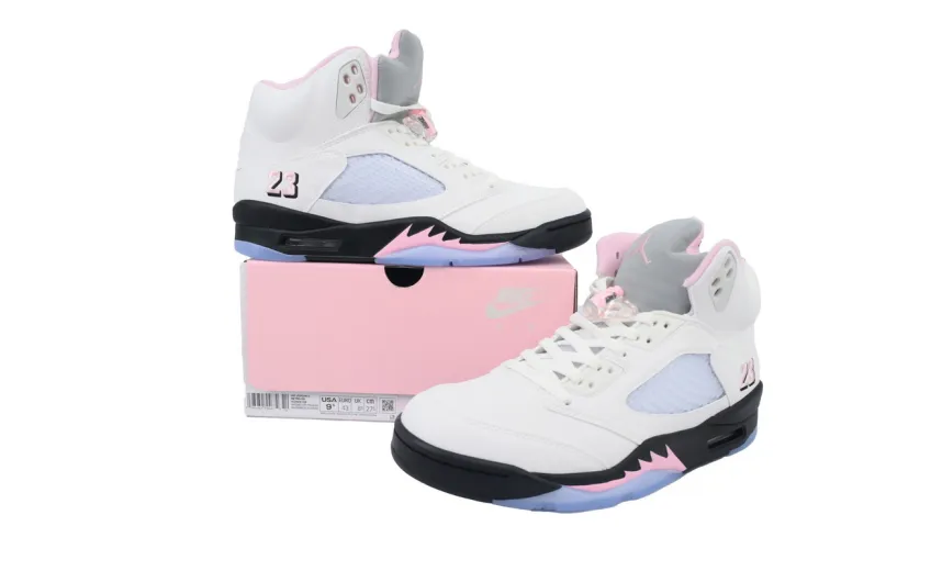 fake jordan 5 medium soft pink