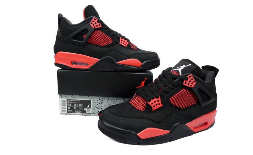 jordan 4s red thunder replica