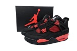 fake thunder red jordan 4