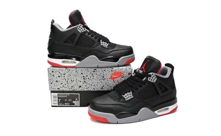 jordan 4 bred