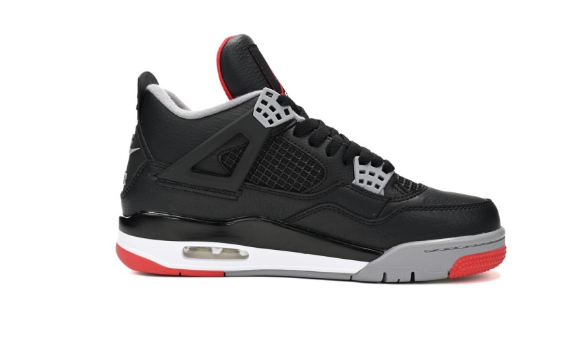 fake jordan 4 bred reimagined