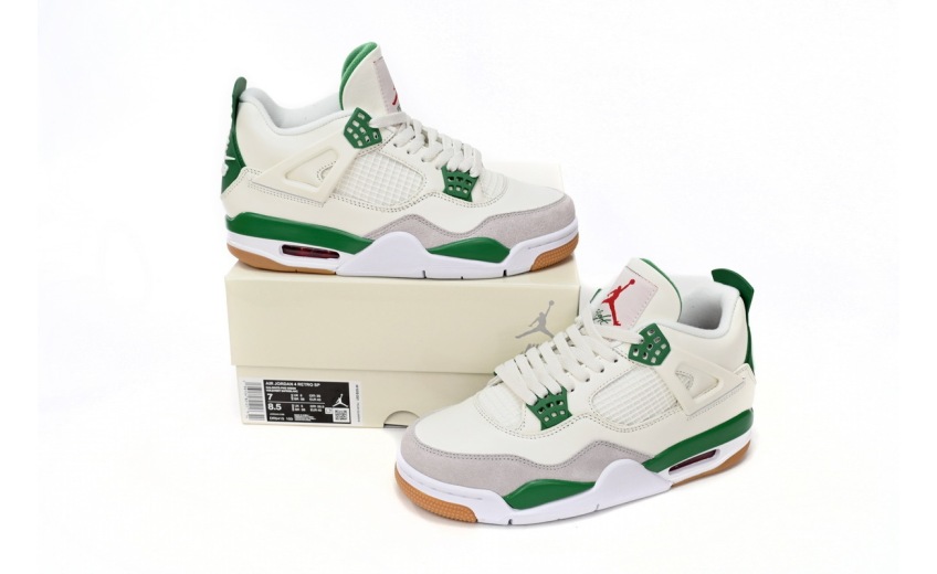 pine green 4 jordan replica