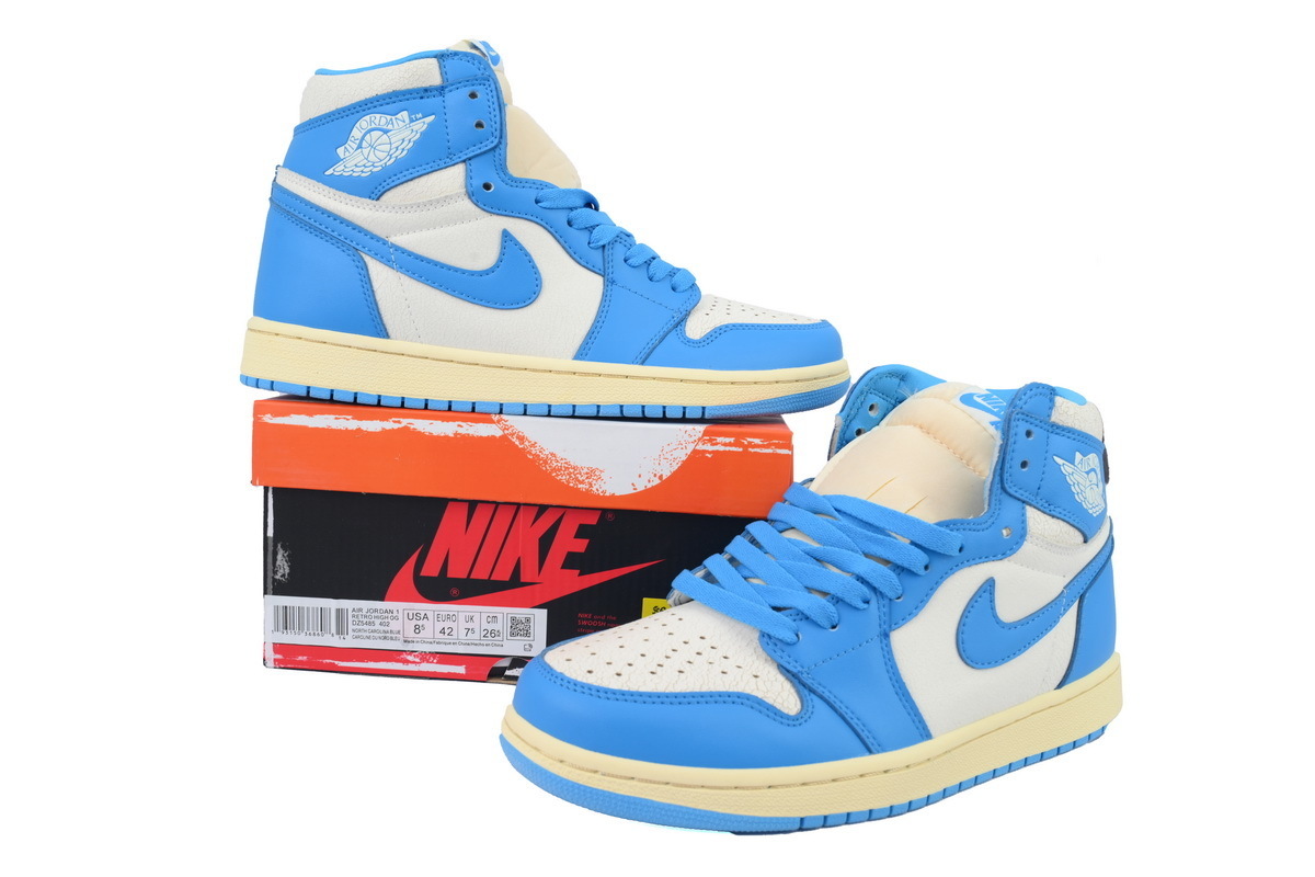 Jordan 1 Retro High OG UNC Reimagined DZ5485-402