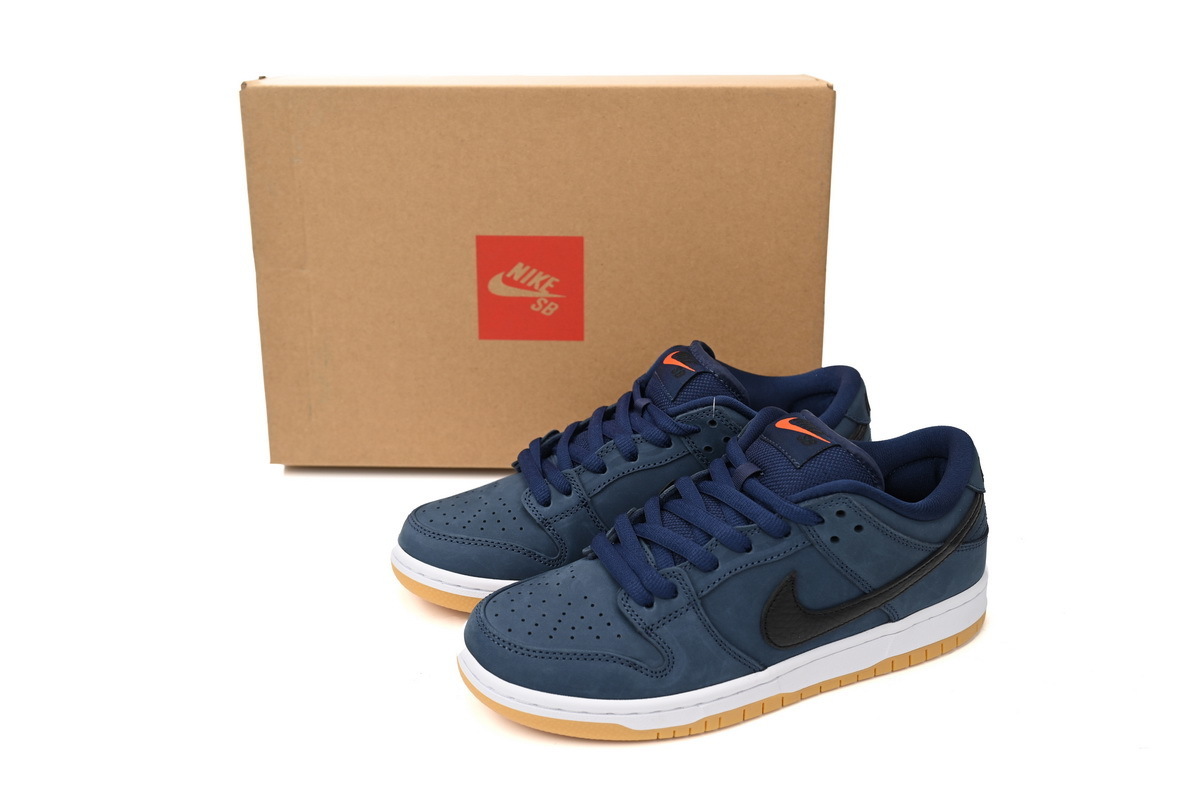 Nike SB Dunk Low Navy Black Gum CW7463-401