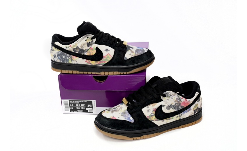 Nike SB Dunk Low Supreme Rammellzee FD8778-001