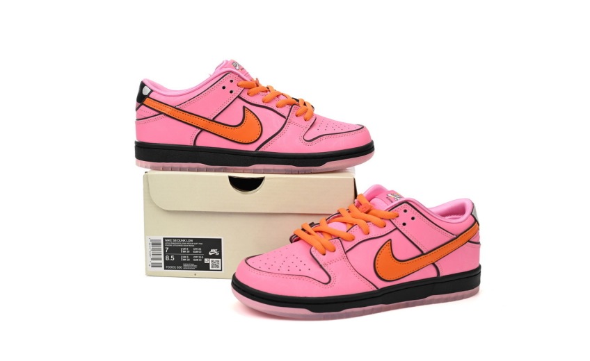 Nike SB Dunk Low The Powerpuff Girls Blossom FD2631-600