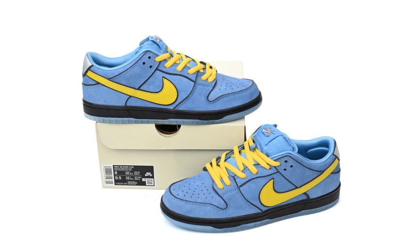 Nike SB Dunk Low The Powerpuff Girls Bubbles  FZ8320-400