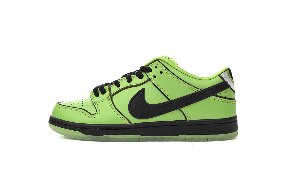 Nike SB Dunk Low The Powerpuff Girls Buttercup FZ8319-300