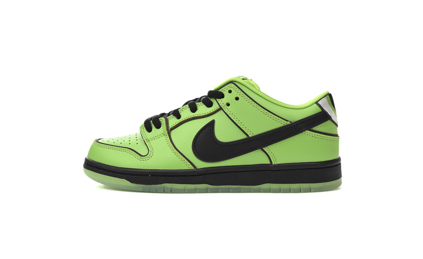 Nike SB Dunk Low The Powerpuff Girls Buttercup FZ8319-300