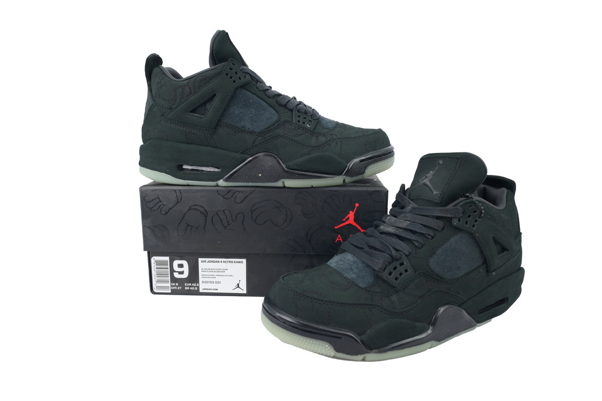 Jordan 4 Retro Kaws Black 930155-001