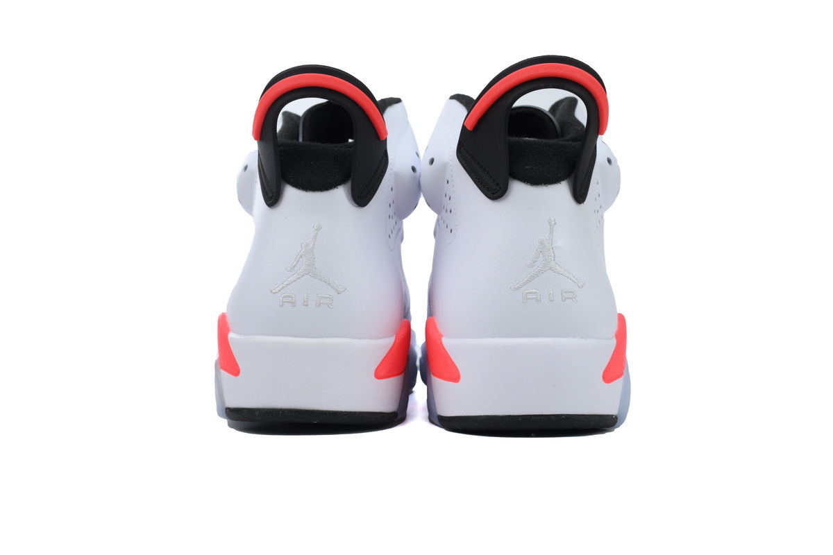 Jordan 6 Retro Infrared White 384664-123