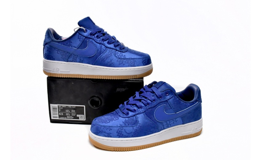 Nike Air Force 1 Low CLOT Blue Silk CJ5290-400
