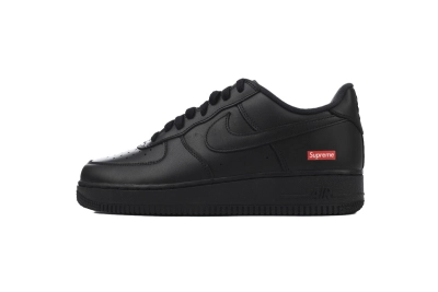 Nike Air Force 1 Low Supreme Black CU9225-001 01