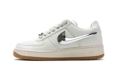 Nike Air Force 1 Low Travis Scott Sail AQ4211-101 01