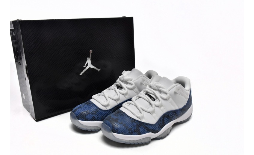 Jordan 11 Retro Low Snake Navy 2019 CD6846-102