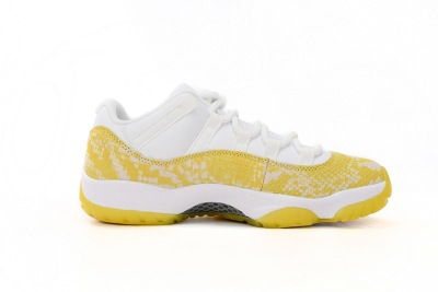 Jordan 11 Retro Low Yellow Snakeskin AH7860-107 02
