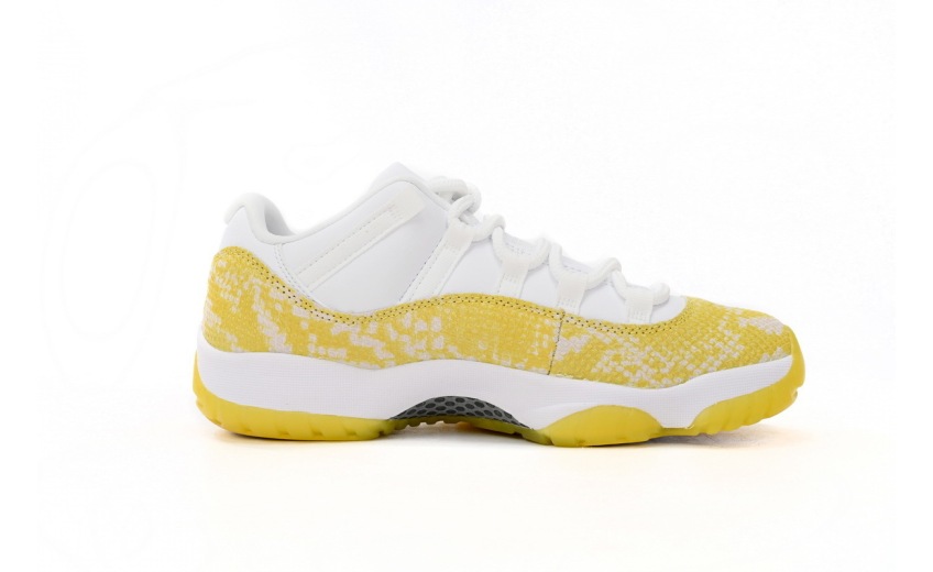 Jordan 11 Retro Low Yellow Snakeskin AH7860-107