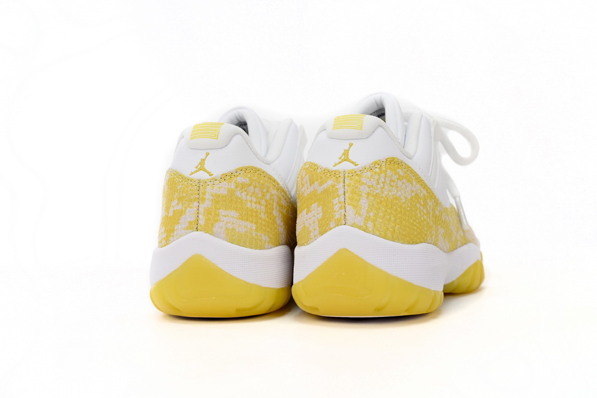 Jordan 11 Retro Low Yellow Snakeskin AH7860-107