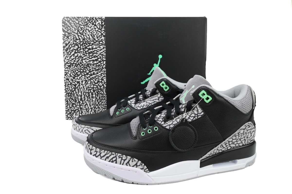 Jordan 3 Retro Green Glow CT8532-031