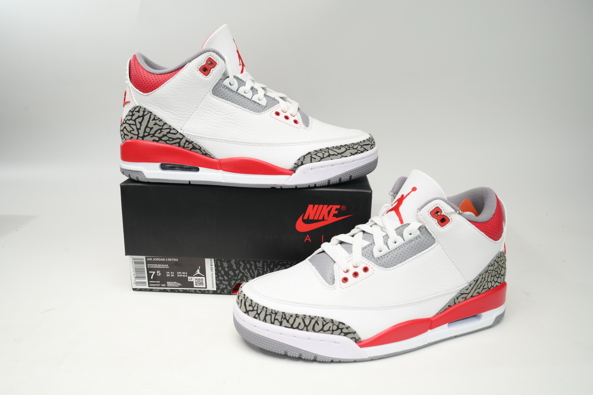 Jordan 3 Retro Fire Red 2022 DN3707-160