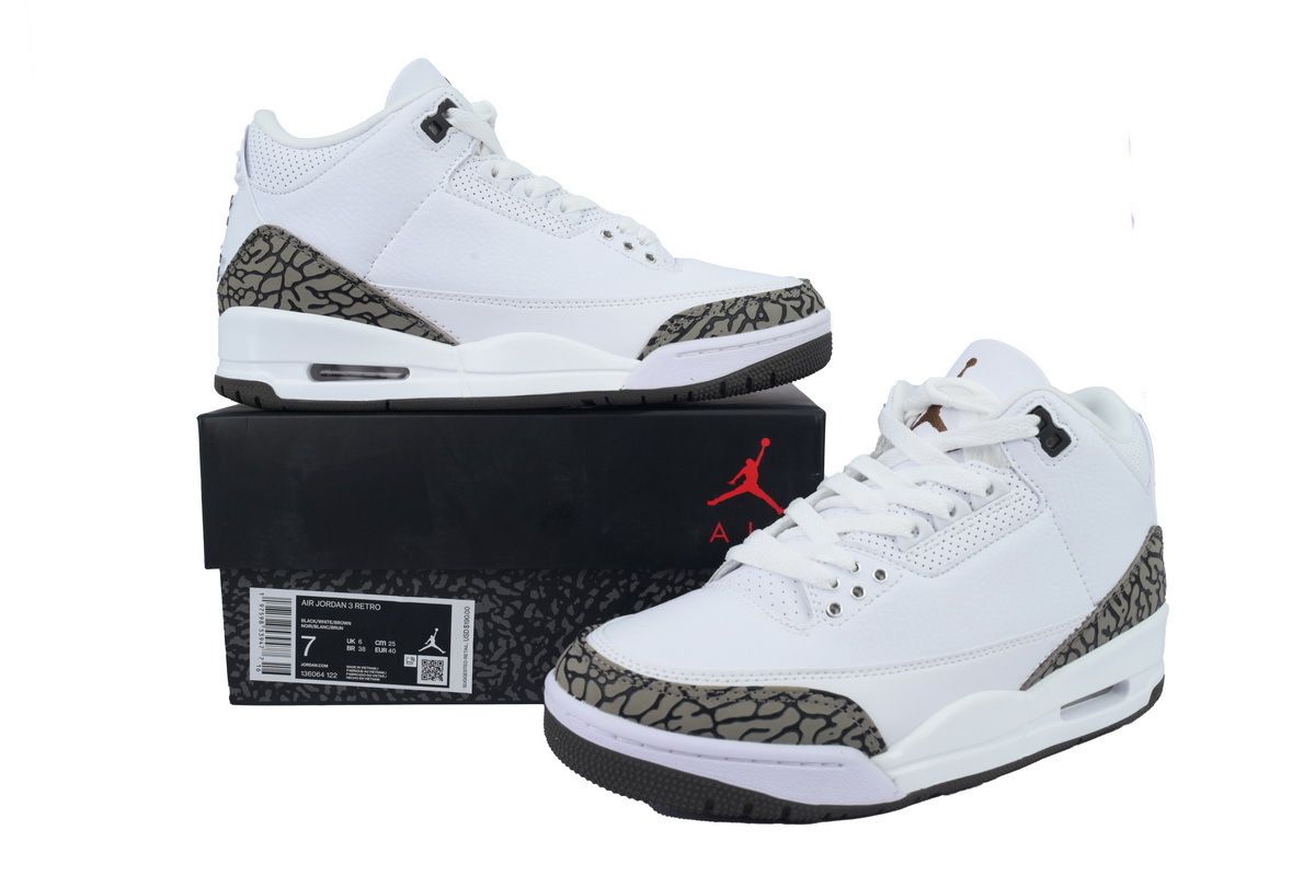 Jordan 3 Retro Mocha 2018 136064-122