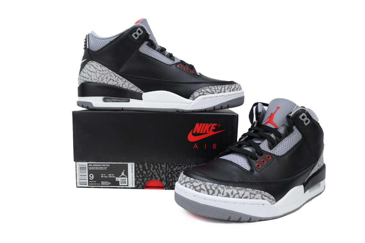 Jordan 3 Retro OG Black Cement 2024 DN3707-010