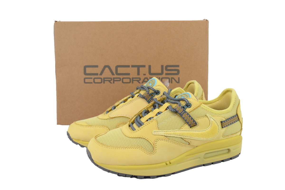 Nike Air Max 1 Travis Scott Cactus Jack Saturn Gold DO9392-700