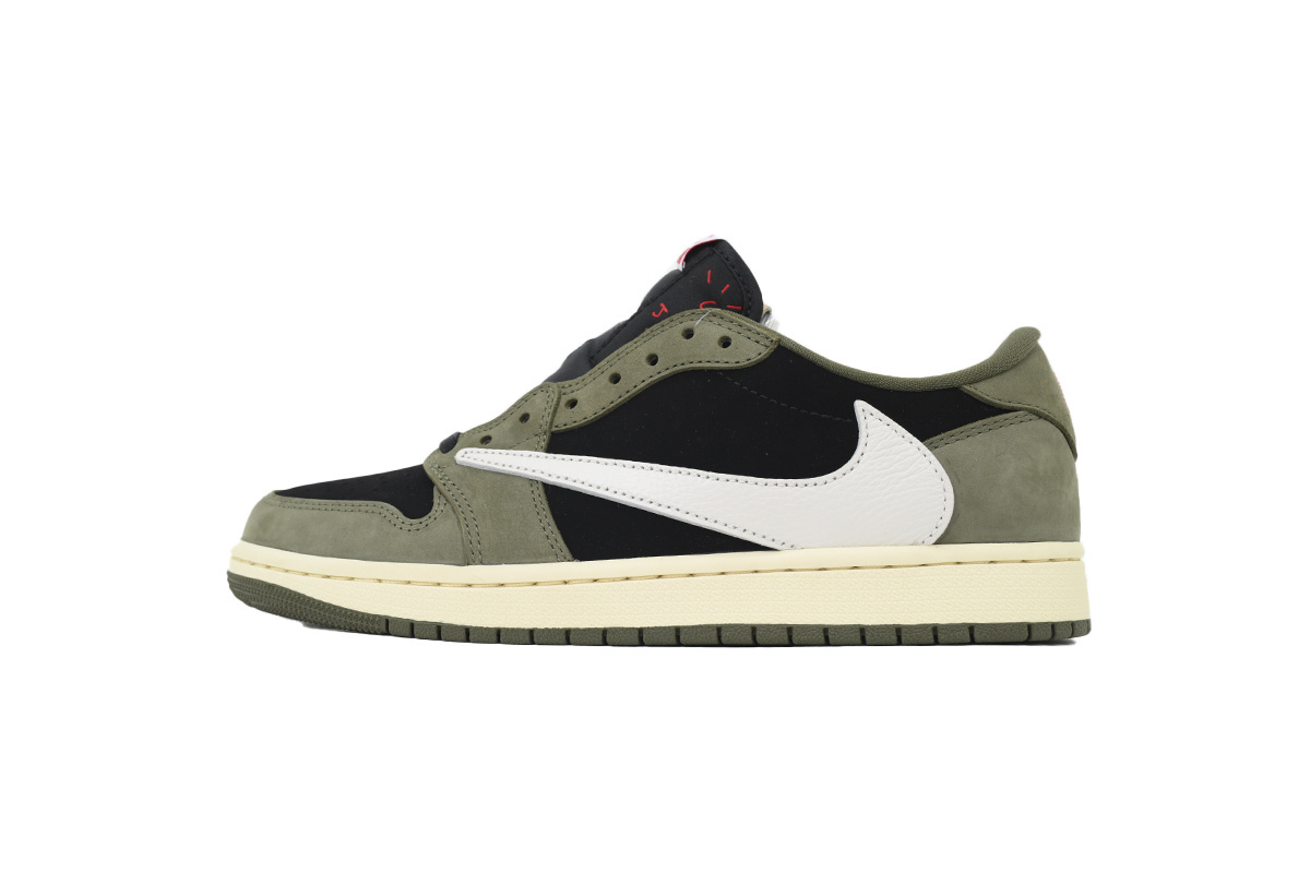 Jordan 1 Retro Low OG SP Travis Scott Black Olive DM7866-002