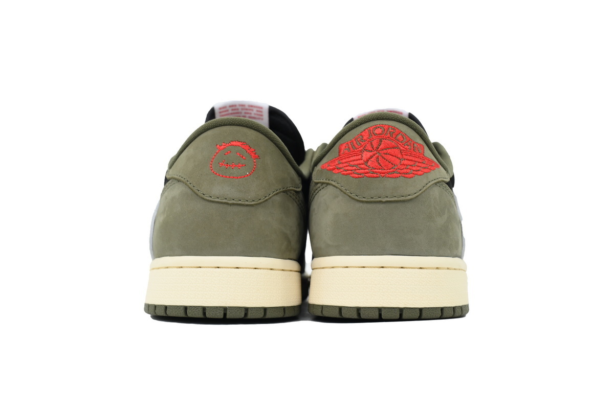 Jordan 1 Retro Low OG SP Travis Scott Black Olive DM7866-002