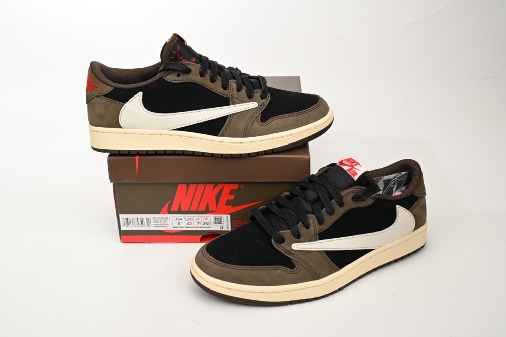Jordan 1 Retro Low OG SP Travis Scott Mocha CQ4277-001