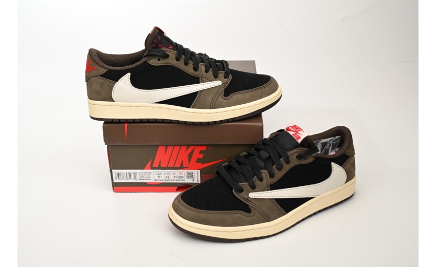 Jordan 1 Retro Low OG SP Travis Scott Mocha CQ4277-001