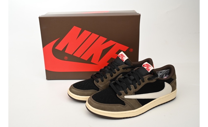 Jordan 1 Retro Low OG SP Travis Scott Mocha CQ4277-001