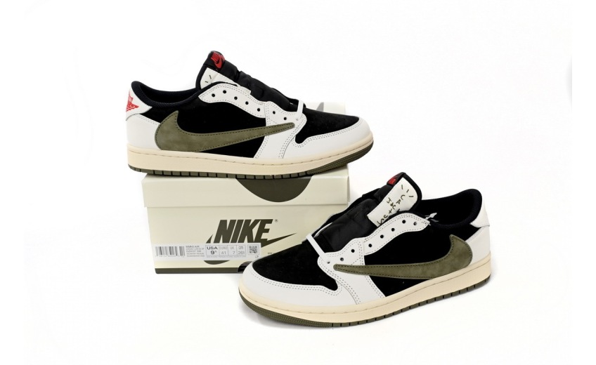Jordan 1 Retro Low OG SP Travis Scott Olive DZ4137-106