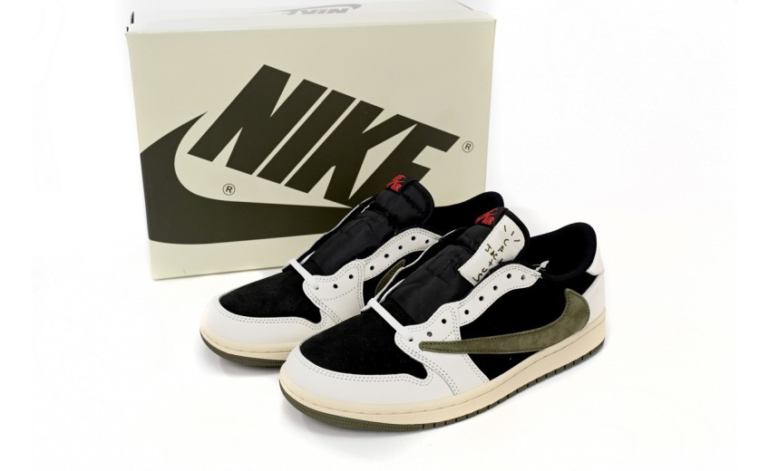 Jordan 1 Retro Low OG SP Travis Scott Olive DZ4137-106