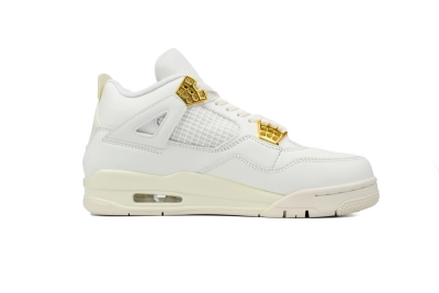 Jordan 4 Retro Metallic Gold AQ9129-170 02