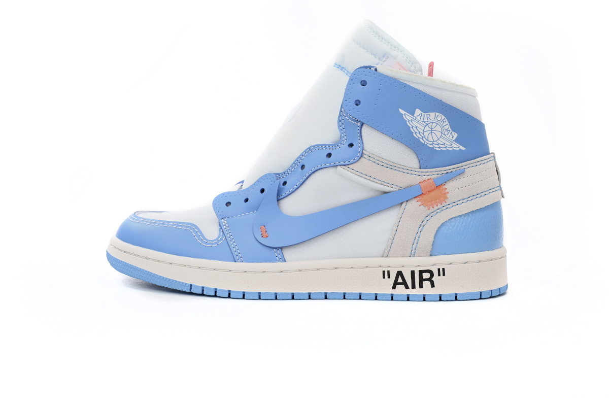 Jordan 1 Retro High Off-White University Blue AQ0818-148